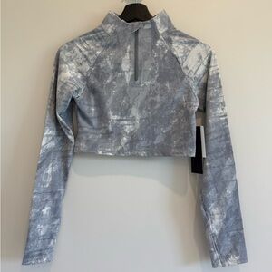 Mono B Long Sleeve Crop Top